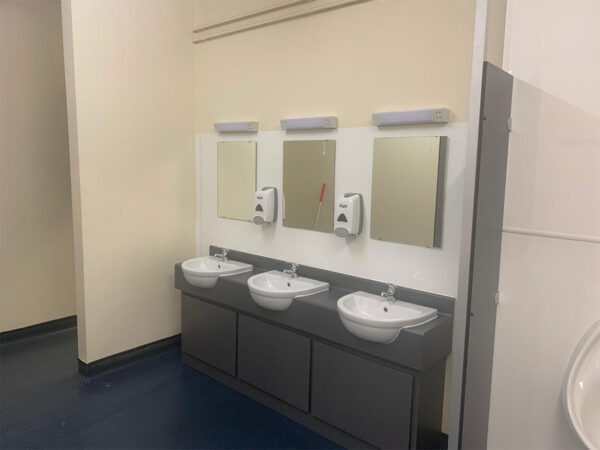 West Midlands Fire Service toilet and shower block refurbishment