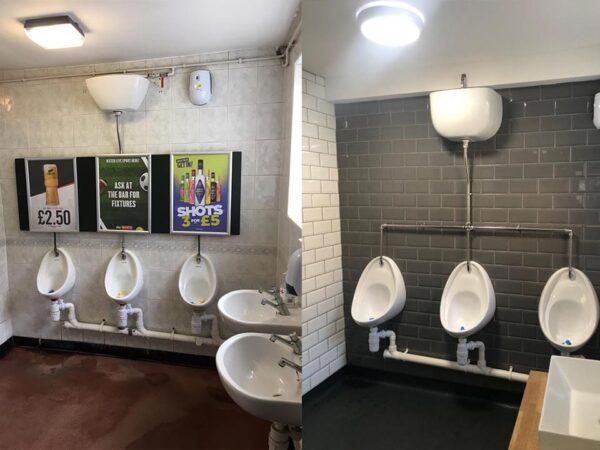 Ladies and Gents Toilet Refurb in Winsford