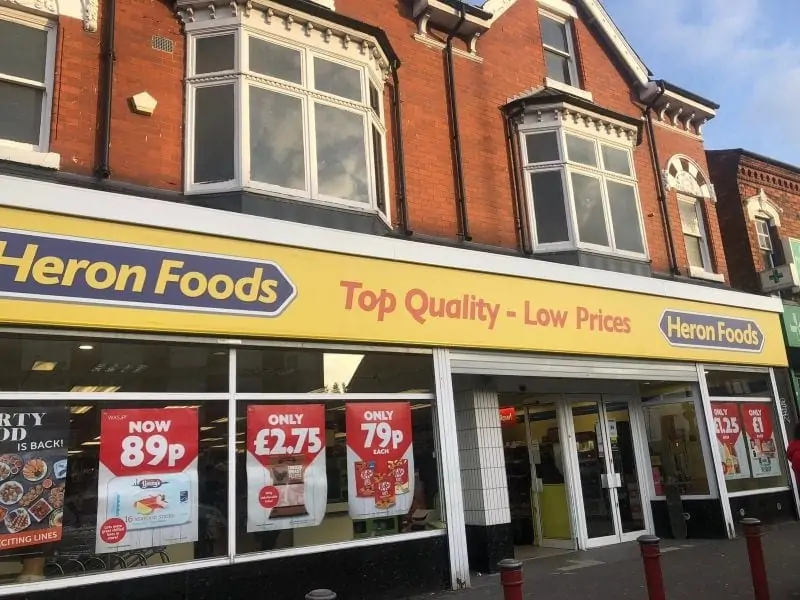 Heron Foods Guttering, Joists and Signage Replacement