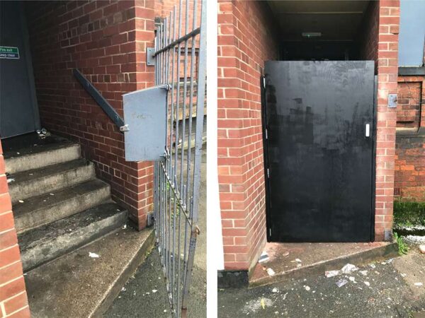 Security and Fire Door Installed for Our Client Stonegate