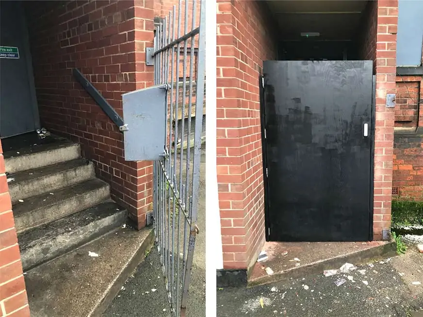 Security and Fire Door Installed for Our Client Stonegate