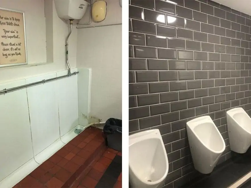 Full Toilet Refurbishment in Ashton Under Lyne
