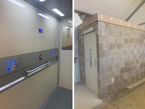Lift shaft Installation