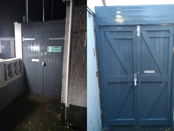 External Exit Fire Door Replacement