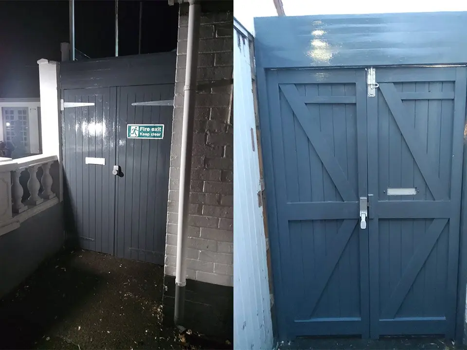 External Exit Fire Door Replacement