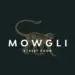 Mowgli Street Food logo with a gold tiger on a dark background
